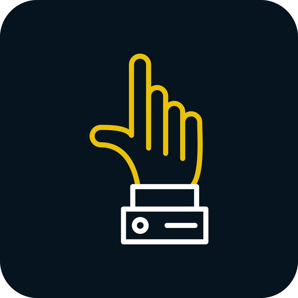 Finger Vector Icon Design