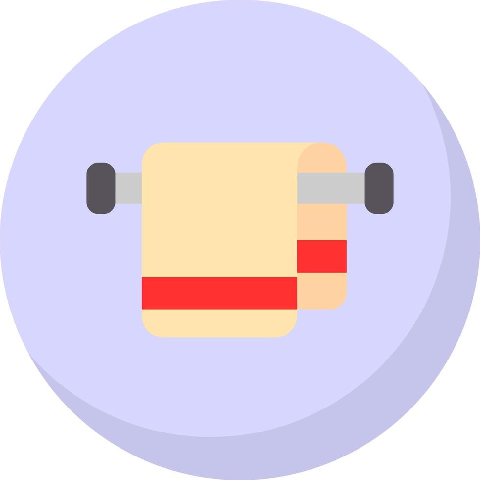 Towel Vector Icon Design