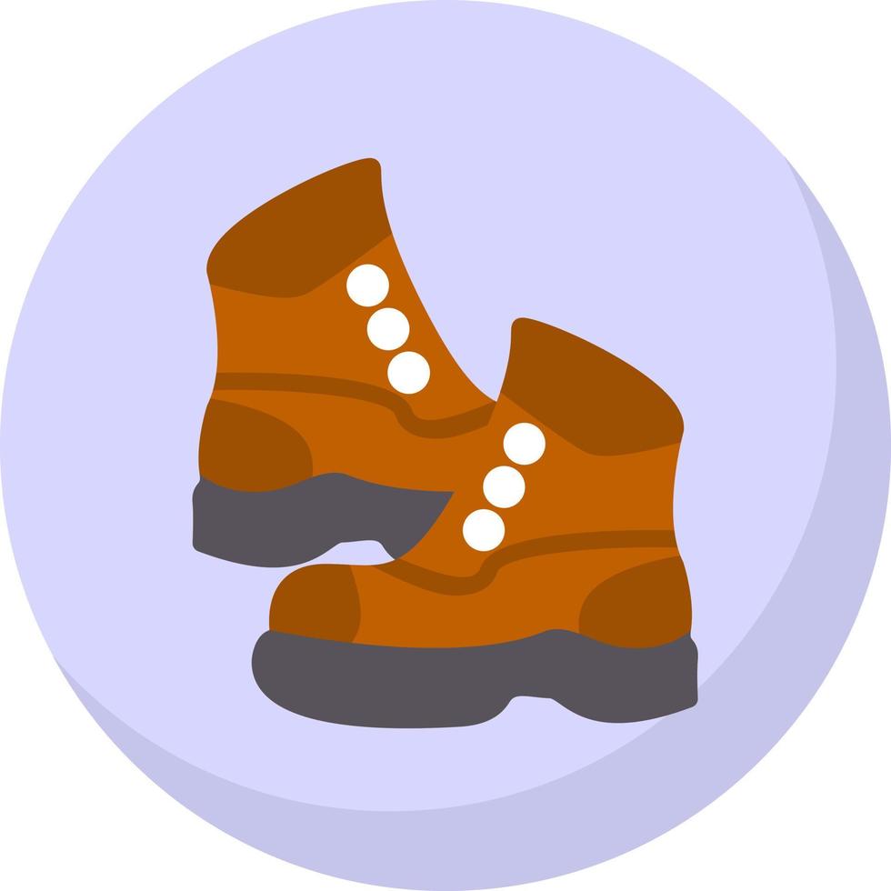 diseño de icono de vector de botas