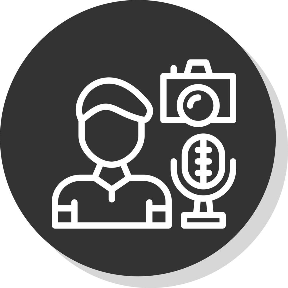 Vlog Vector Icon Design