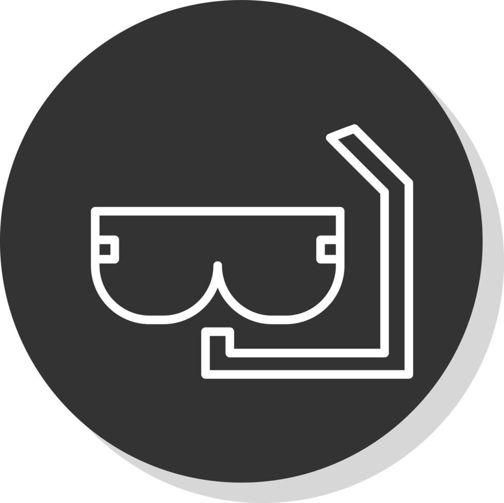 Snorkel Vector Icon Design