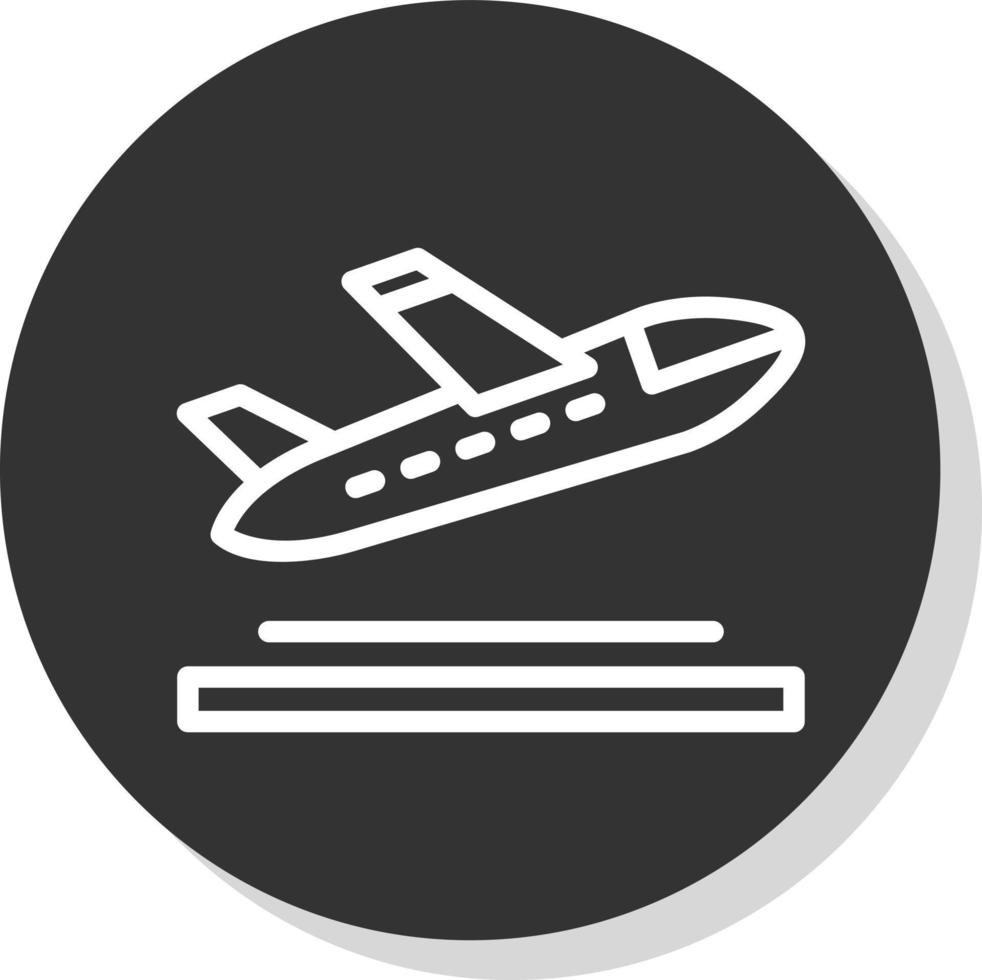 Departure Vector Icon Design