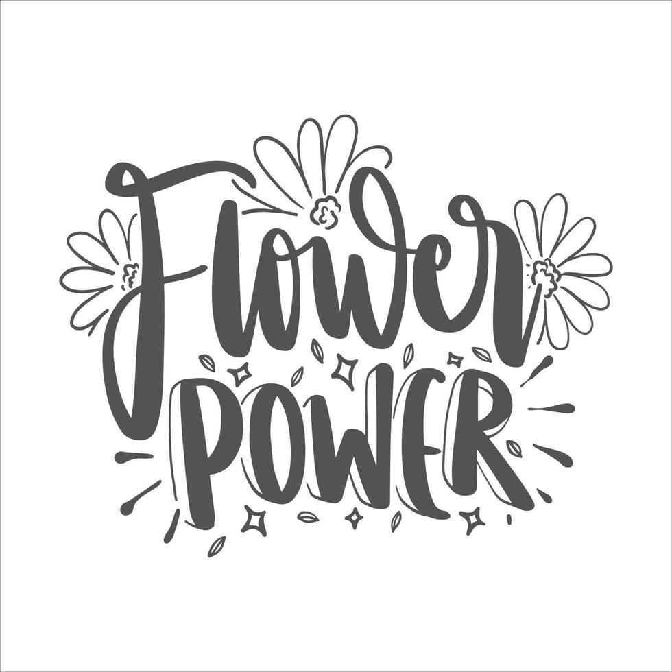 Motivational Inspirational Quotes. Blooming Flower Floral Lettering