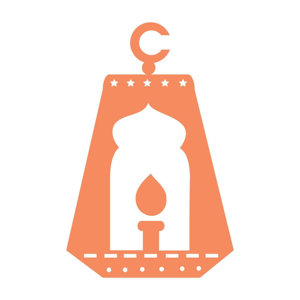 Islamic Lantern Illustration For Ramadan Kareem Elements Decoration. Symbols of Ramadan Mubarak, Hanging Gold Lanterns, arabic lamps, lanterns moon, lantern element, star, art, vector and illustration