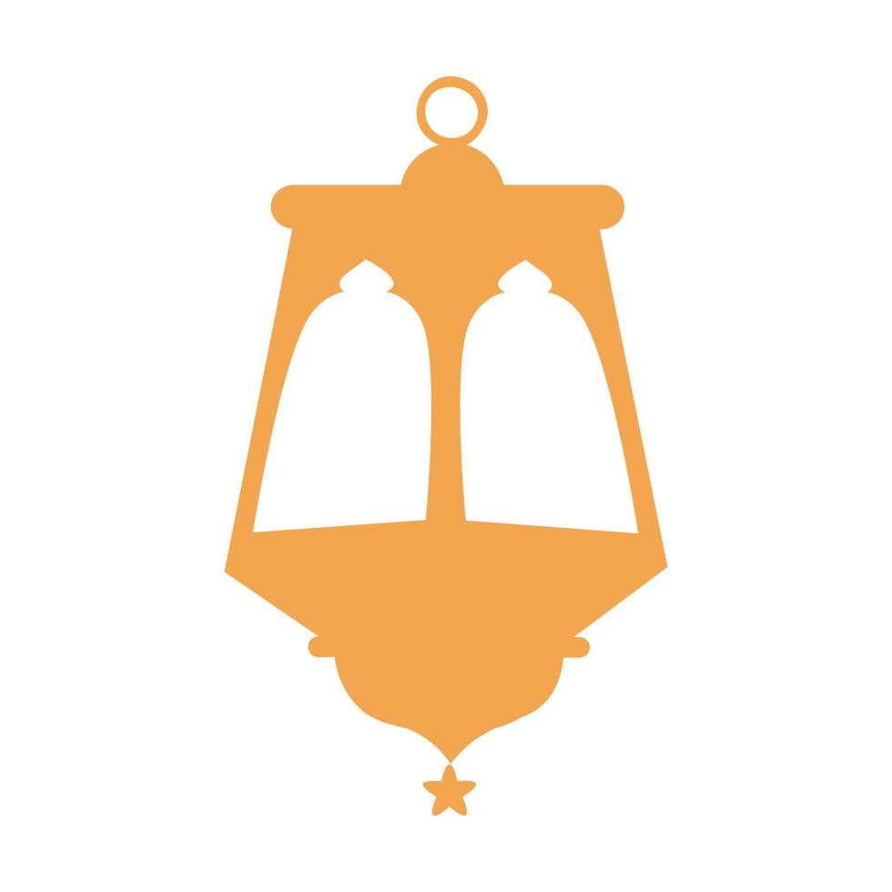 Islamic Lantern Illustration For Ramadan Kareem Elements Decoration. Symbols of Ramadan Mubarak, Hanging Gold Lanterns, arabic lamps, lanterns moon, lantern element, star, art, vector and illustration