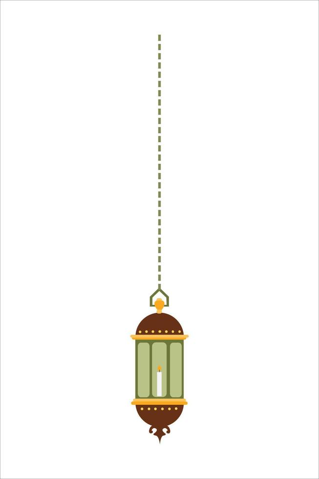 islámico linterna ilustración para Ramadán kareem elementos decoración. símbolos de Ramadán mubarak, colgando oro linternas, Arábica lámparas, linternas luna, linterna elemento, estrella, arte, vector y ilustración