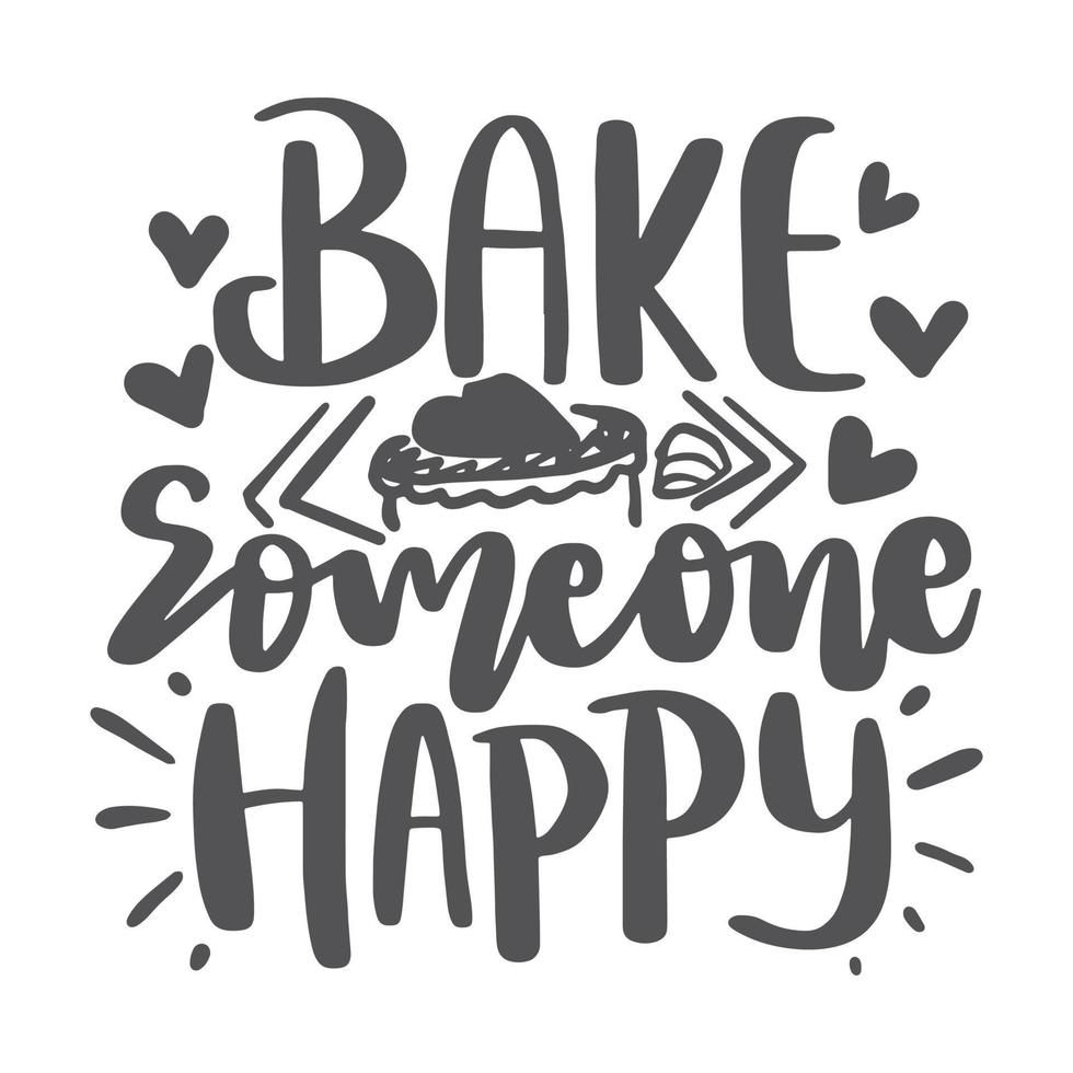 Motivational Inspirational Quotes. Baking Kitchen Lettering Quotes for