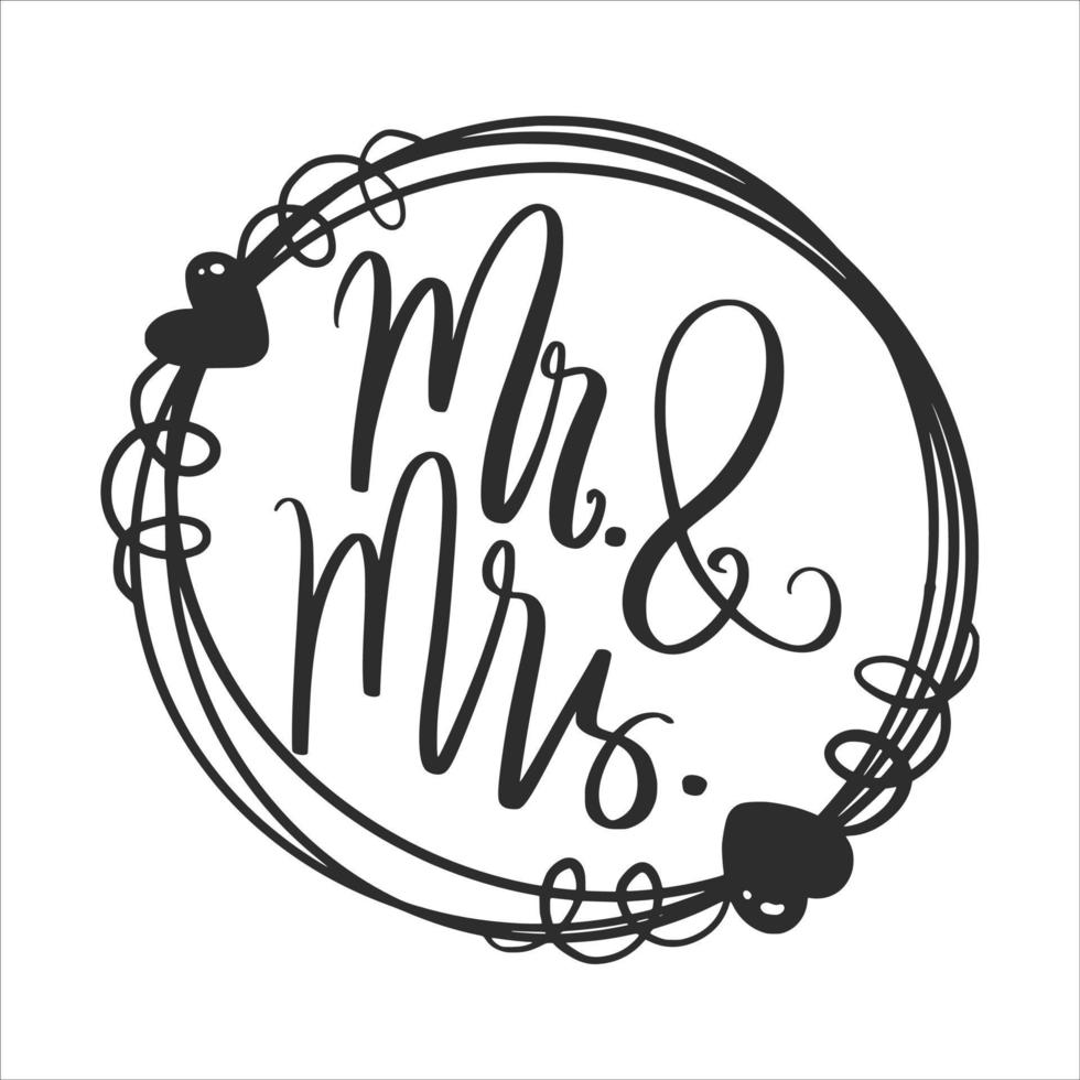 nupcial Boda letras citas para imprimible póster, totalizador bolsa, tazas, invitación, camiseta diseño vector