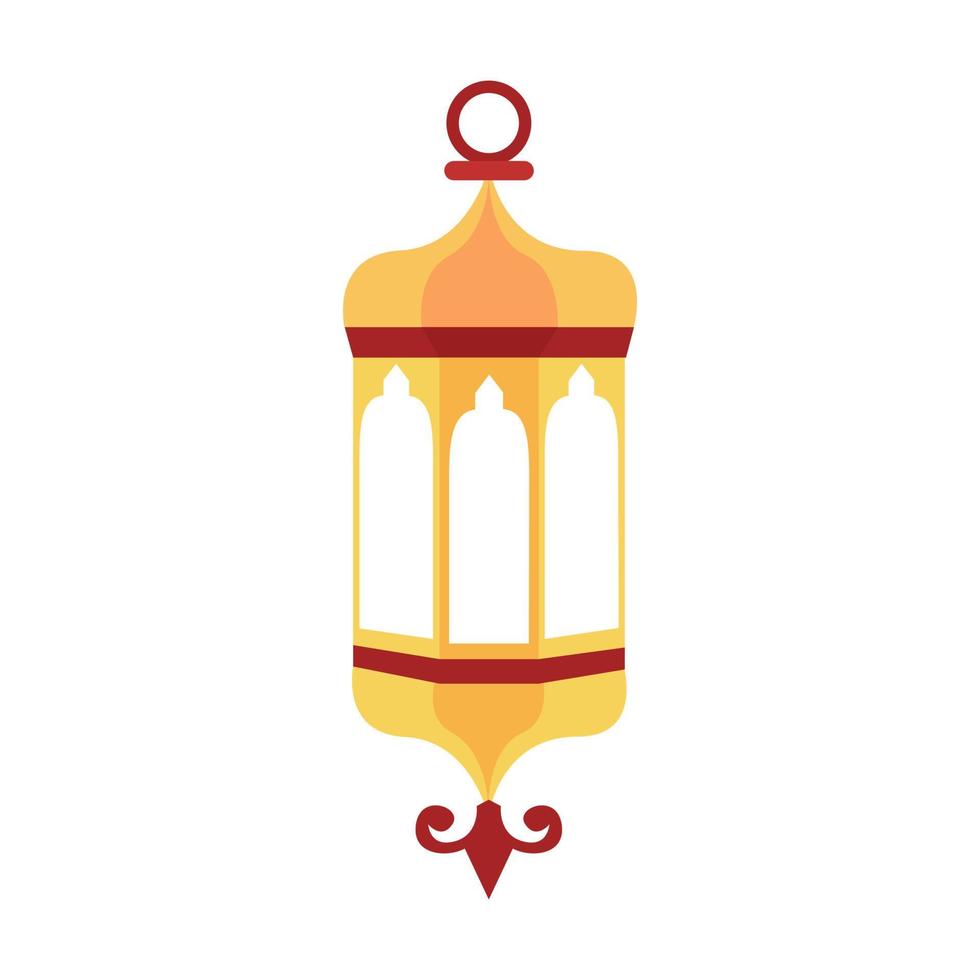 Islamic Lantern Illustration For Ramadan Kareem Elements Decoration. Symbols of Ramadan Mubarak, Hanging Gold Lanterns, arabic lamps, lanterns moon, lantern element, star, art, vector and illustration