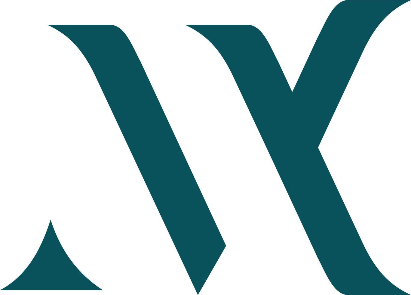 MK logo icon vector