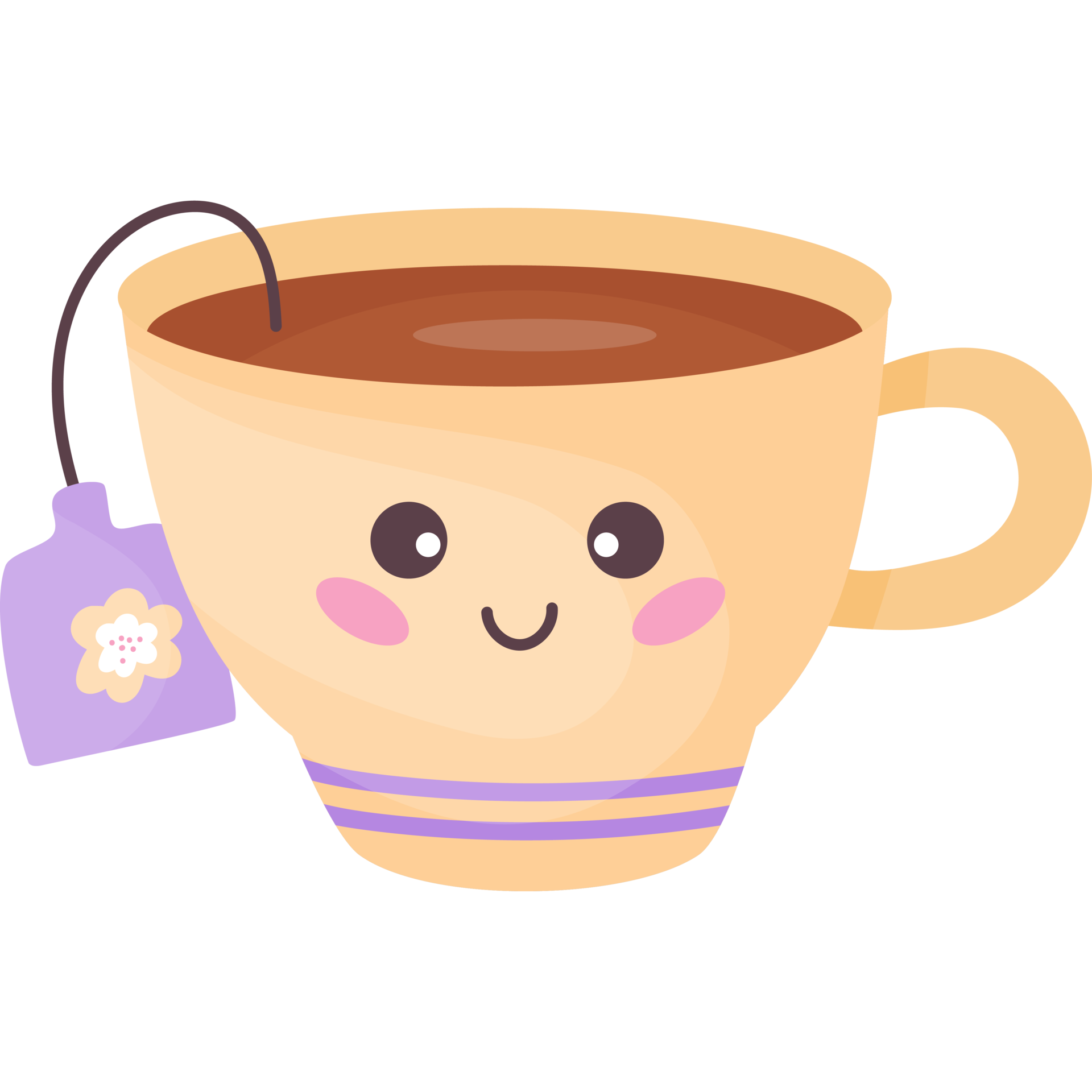 cute tea cup 21053571 PNG