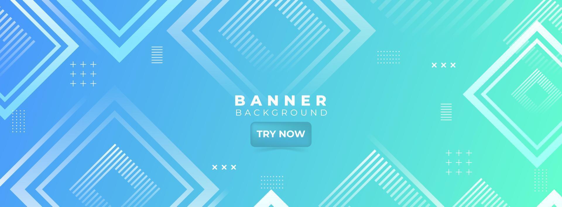 banner background. colorful, blue and green grid effect gradation .eps 10 vector