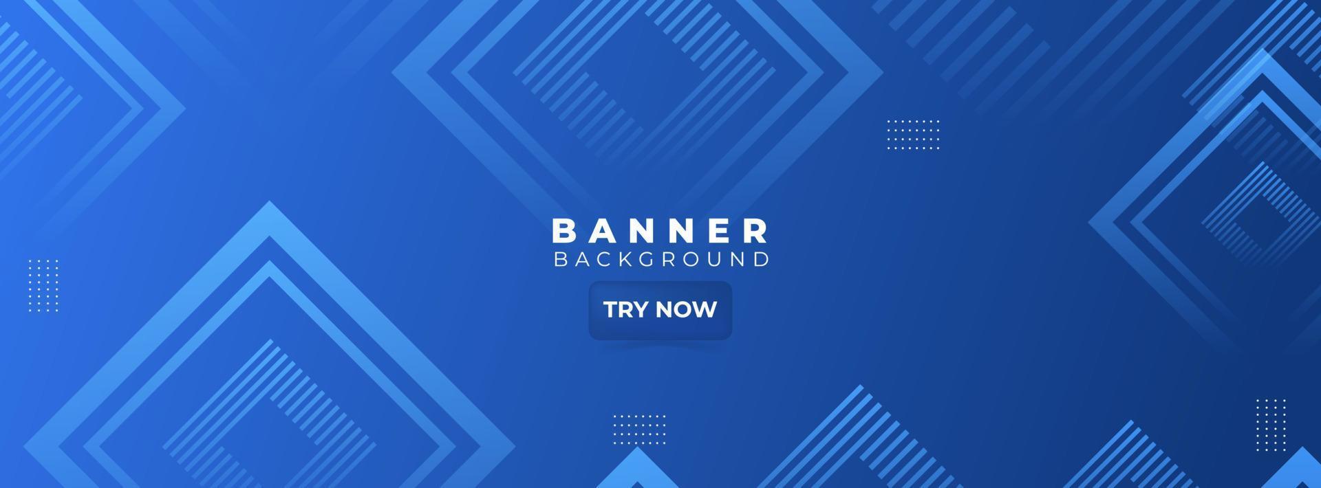 banner background. full color. gradient blue box effect .eps 10 vector