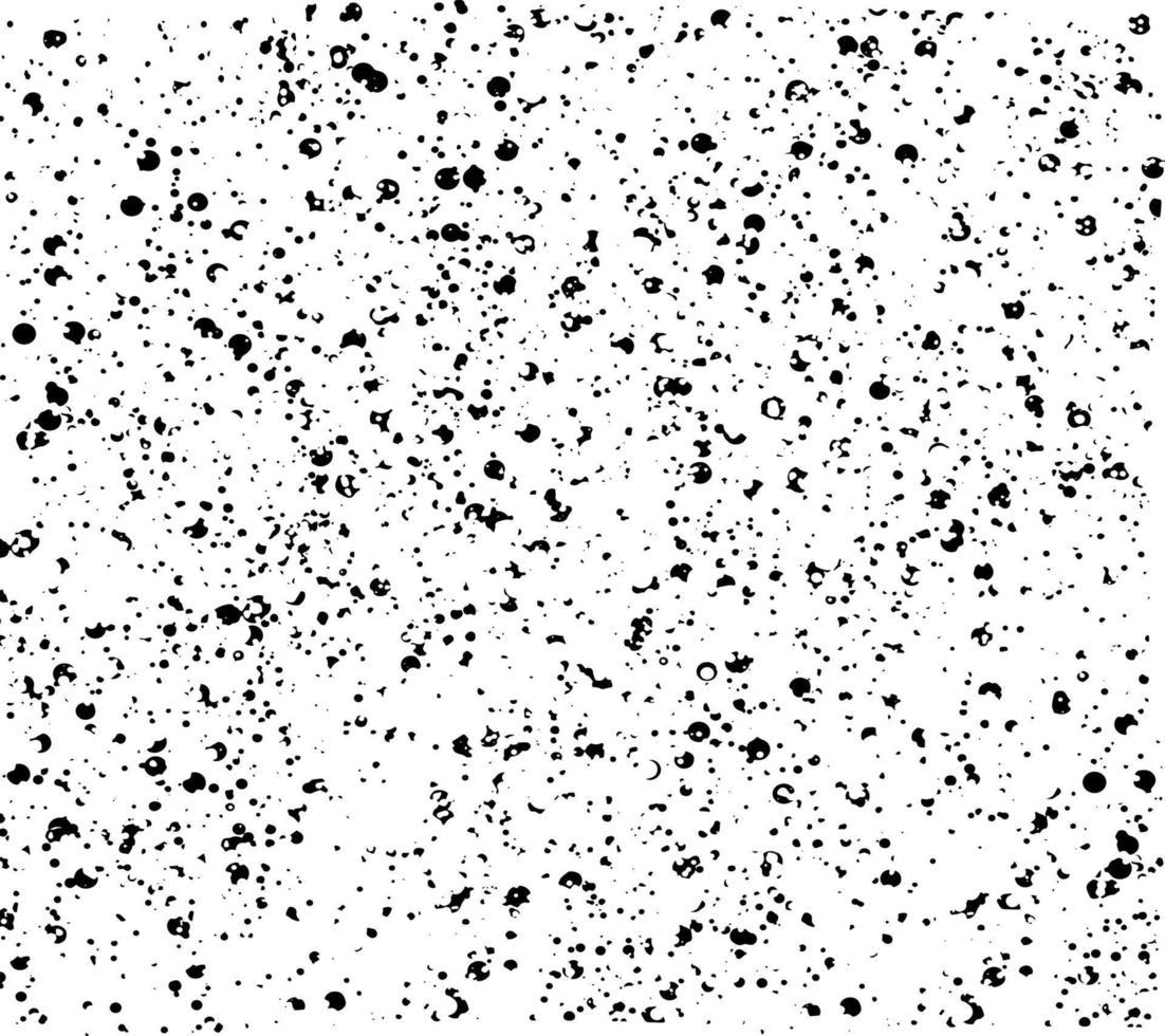 Abstract vector noise. Small particles of debris and dust. Distressed uneven background. Grunge texture overlay with rough and fine grains isolated on white background. Vector illustration.