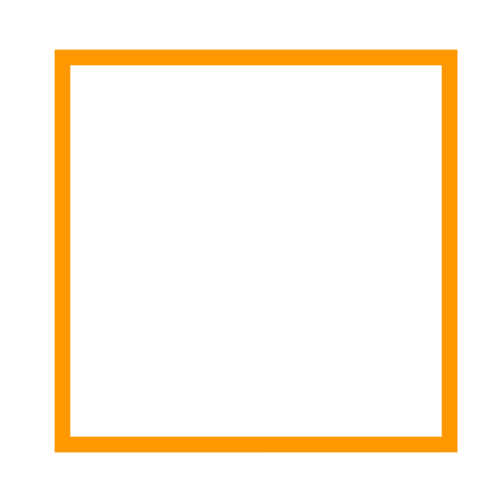 blank square icon frame png