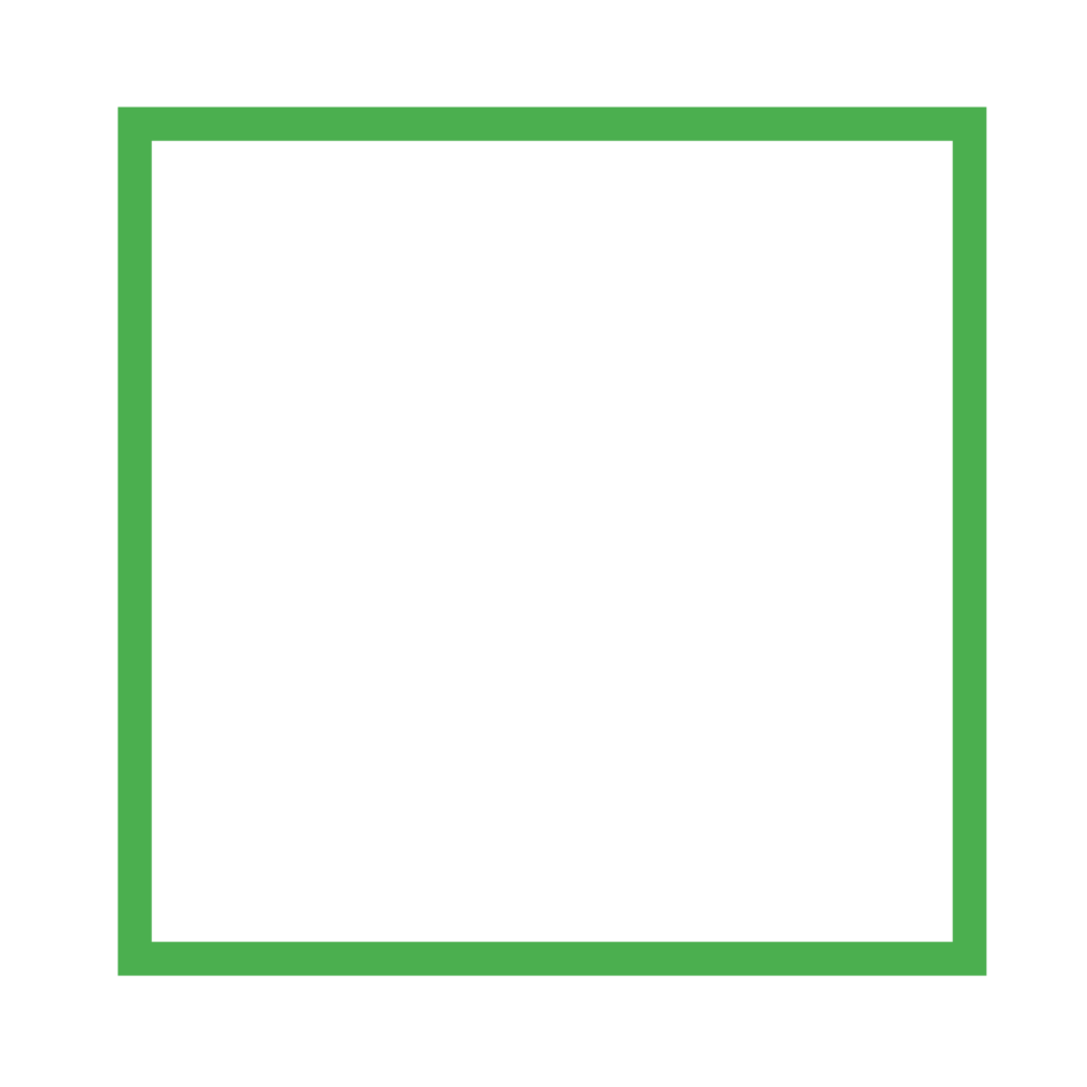 blank square icon frame png