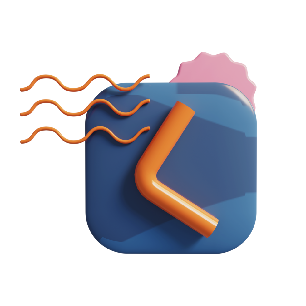 A forward button illustration with 3d render style png