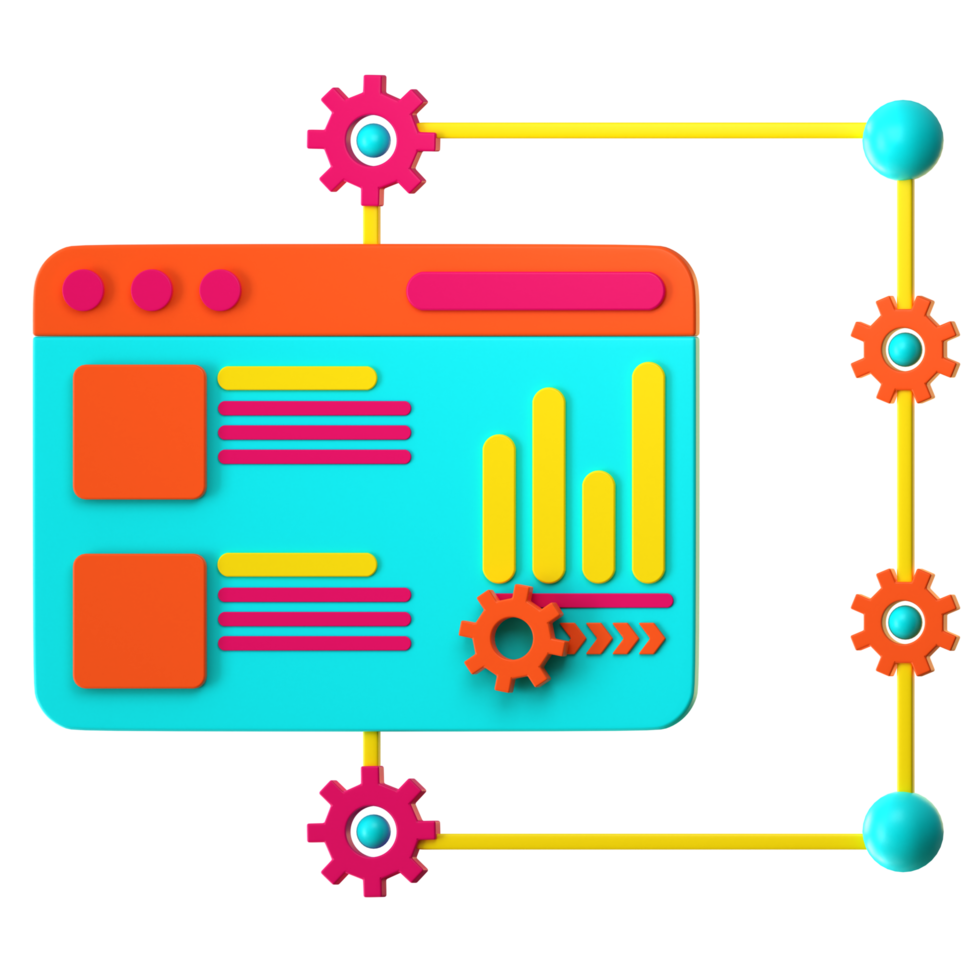 3d illustratie infografieken png