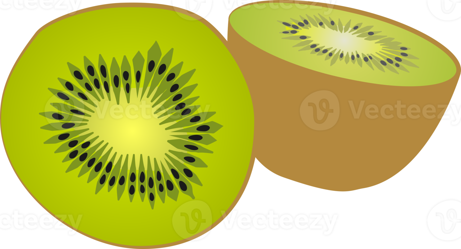 natürlich, organisch und frisch Kiwi Obst ist Reich im Vitamine, Essen Mehr können behalten Sie schön und gesund png