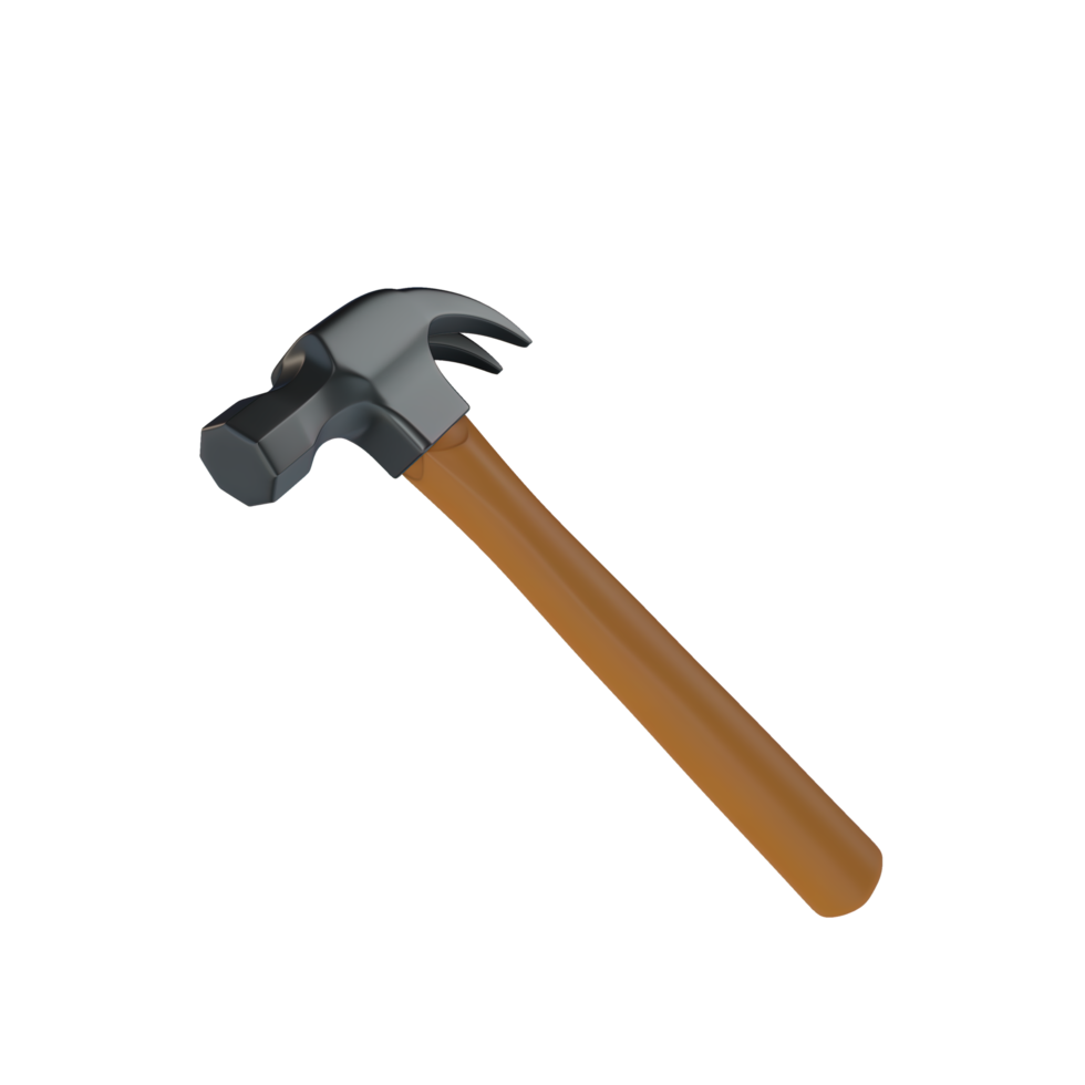 griffe marteau 3d icône png