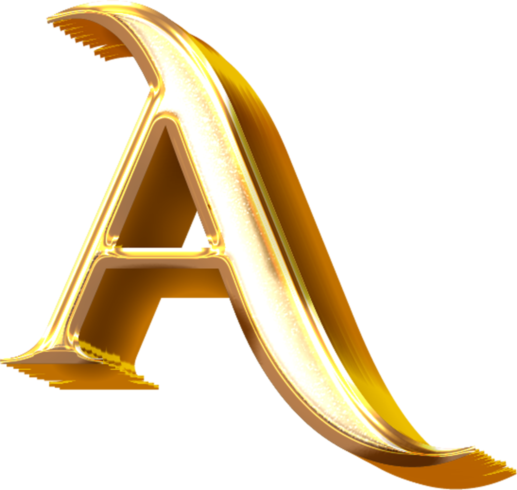 Letra A PNG Para Descargar Gratis
