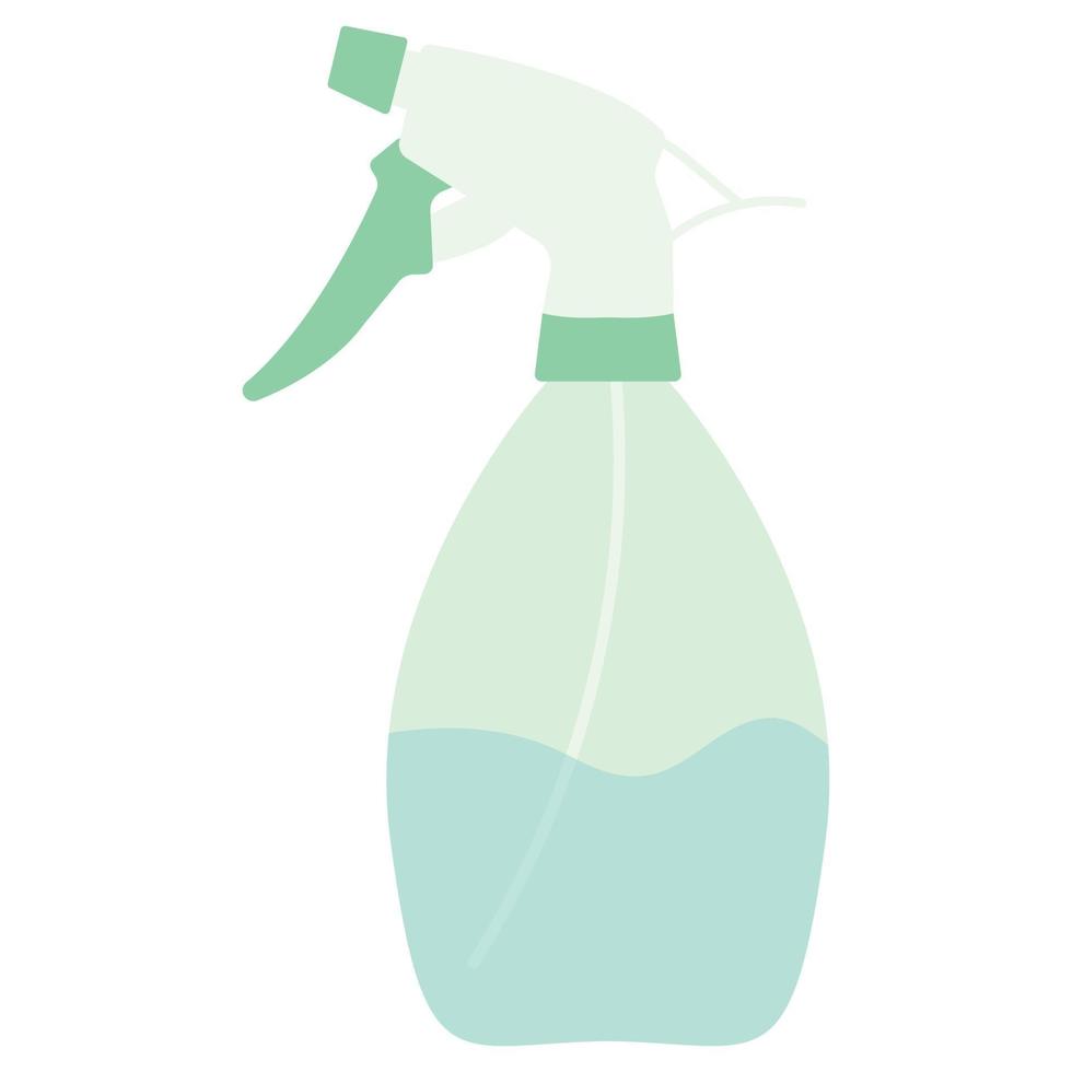 Pulverizer. Atomizer with water. Garden tool. Vector flat illustration