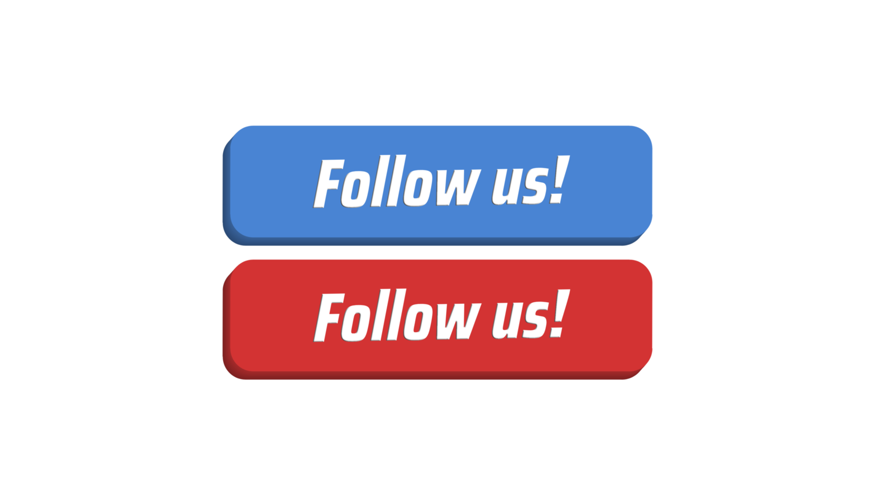 Follow us button free png