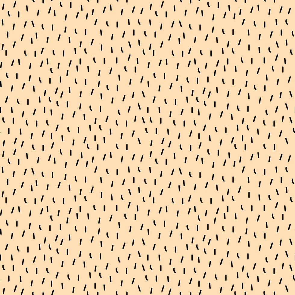 Decorative seamless dots pattern on pastel background. Nude cream color with dots. vector