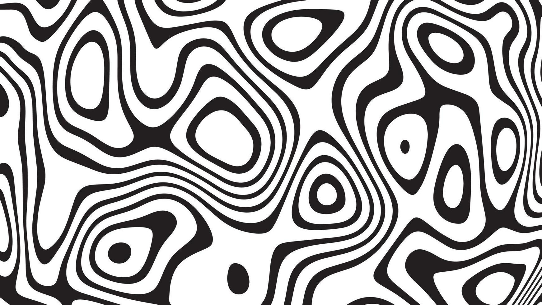 Black and white line pattern abstract background texture vector