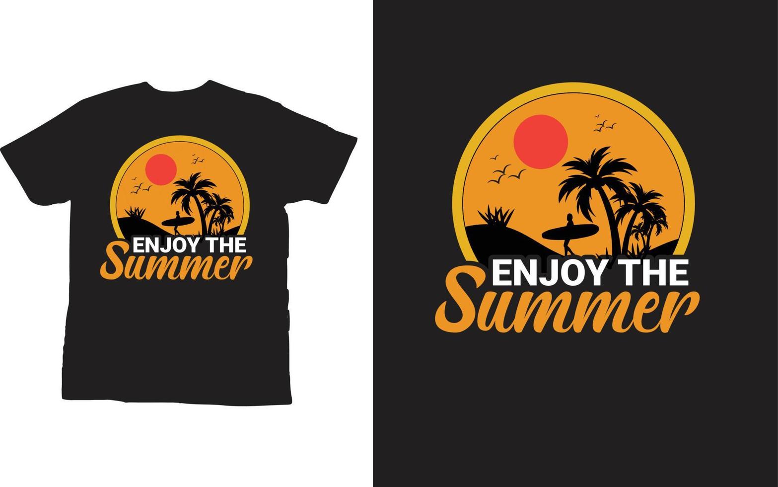 Vector Summer t-shirt-design