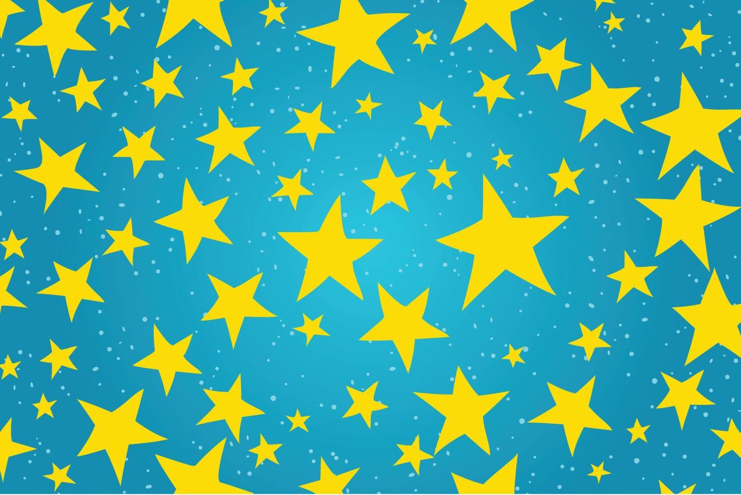 stars in blue background wallpaper vector