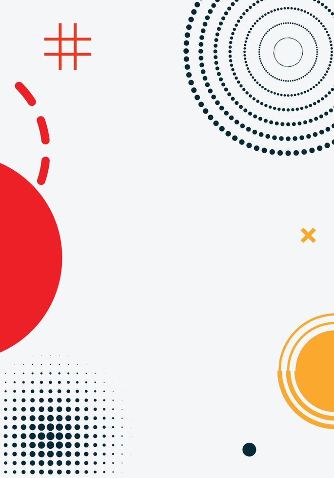 Minimalist Geometric Background vector