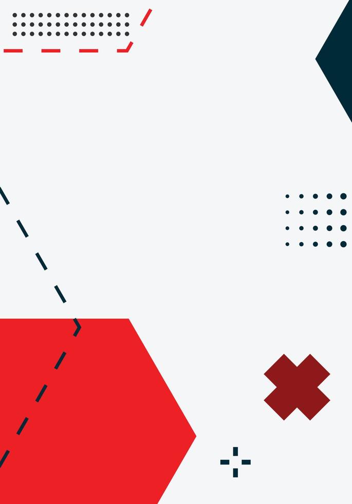 Minimalist Geometric Background vector