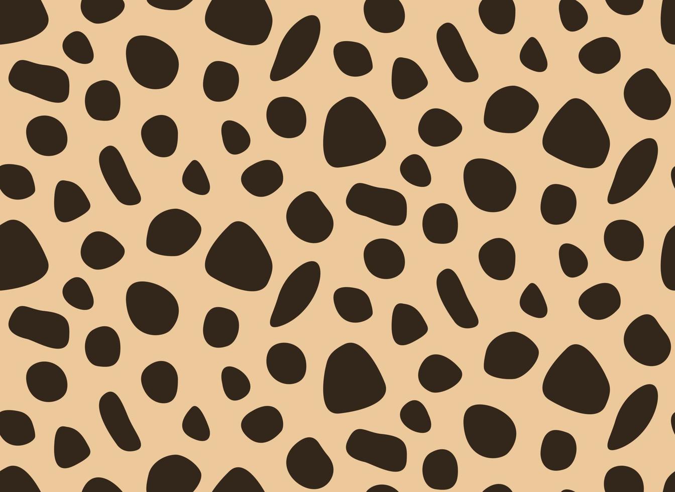 leopardo sin costura modelo. vector