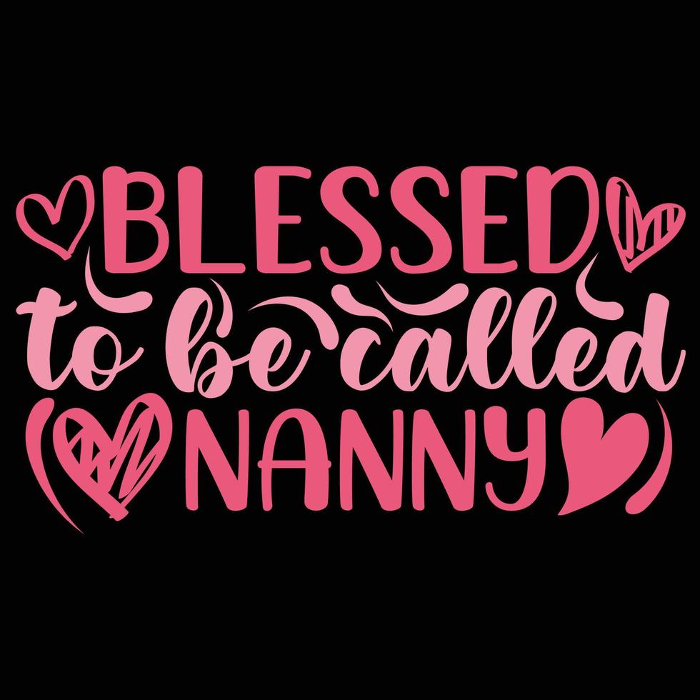 Womens Blessed To Be Called Nanny -Sunflower Tee Womens Blessed To Be Called Nanny -Sunflower Tee