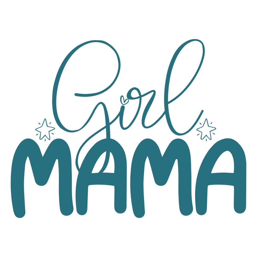 niña mamá, de la madre día camisa impresión plantilla, tipografía diseño para mamá mamá mamá hija abuela niña mujer tía mamá vida niño mejor mamá adorable camisa vector