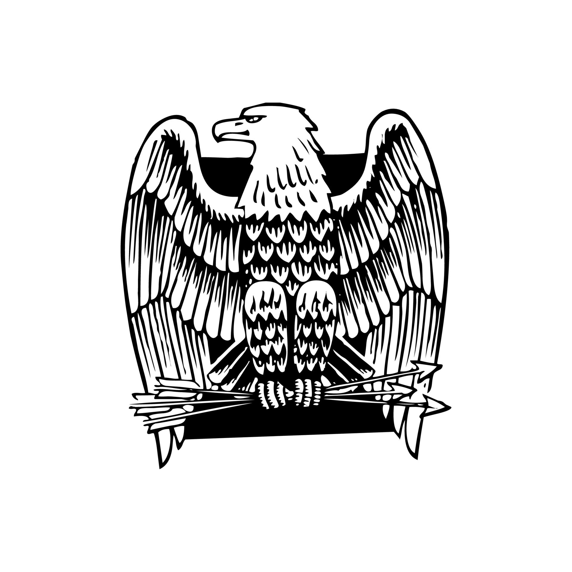 eagle logo vector. eagle silhouette various design models, eagle head ...