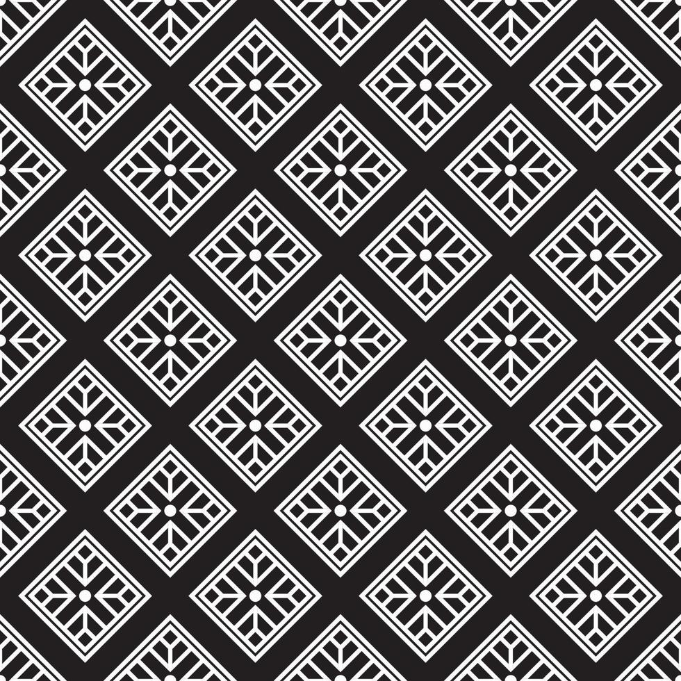 seamless geometric tile pattern vector