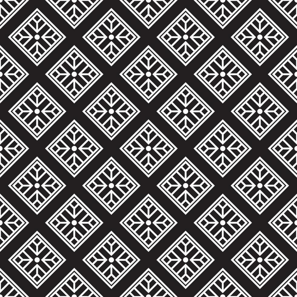 seamless geometric tile pattern vector