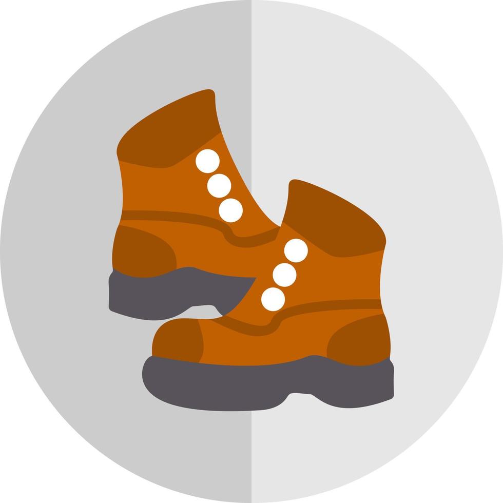 diseño de icono de vector de botas