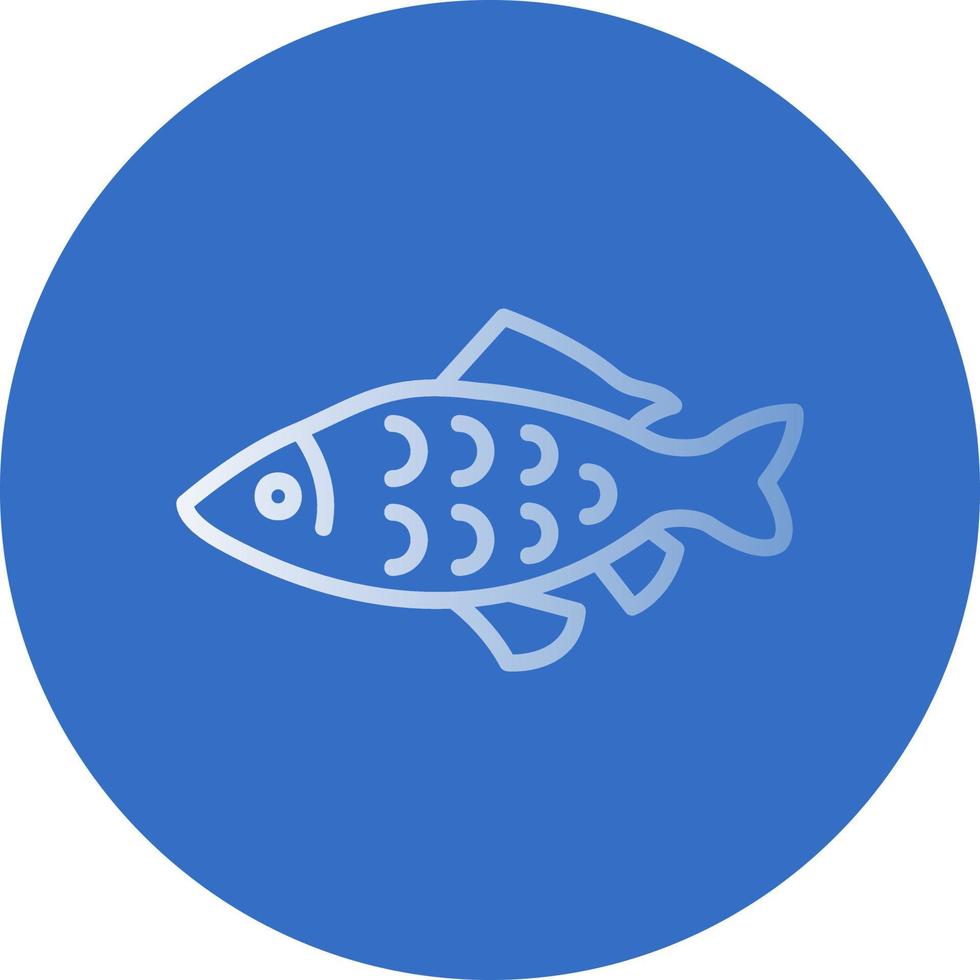 Carp Vector Icon Design