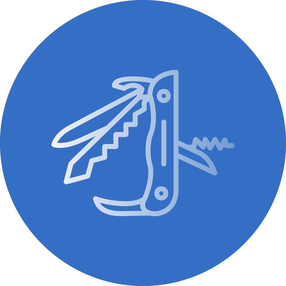 Swiss Army Knife Vector Icon Design