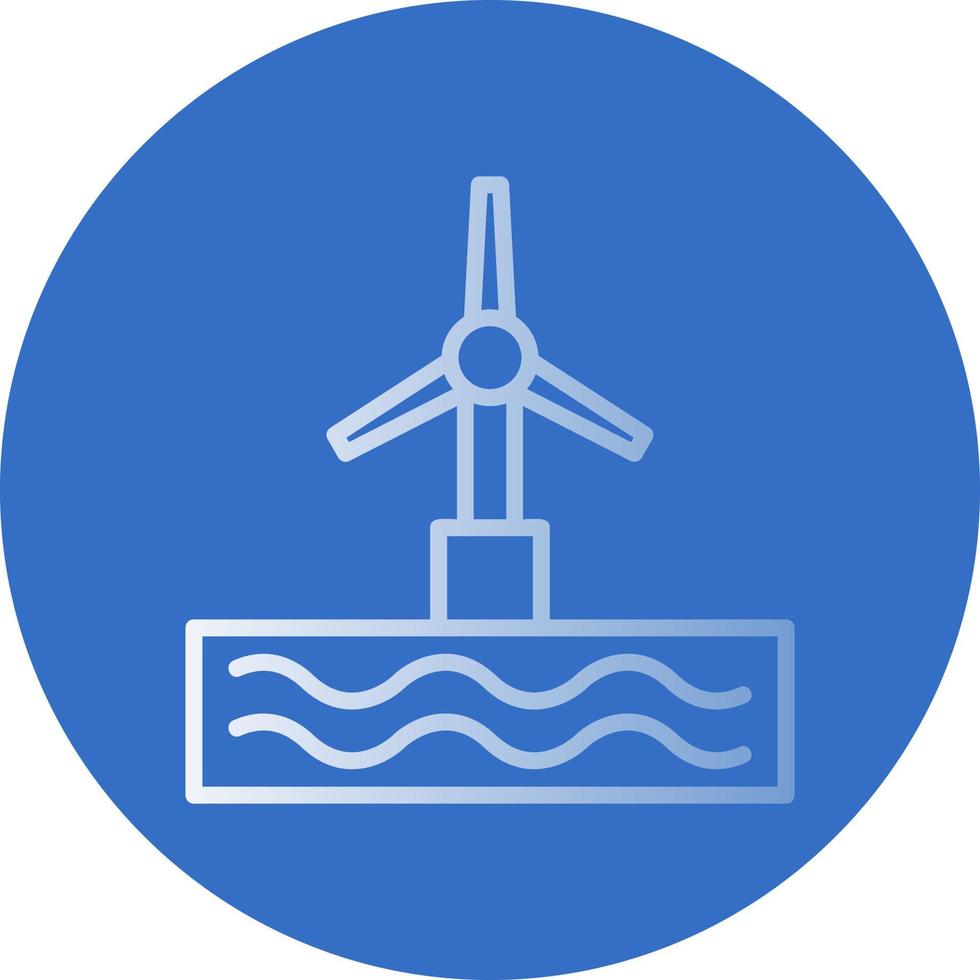 Turbine Vector Icon Design