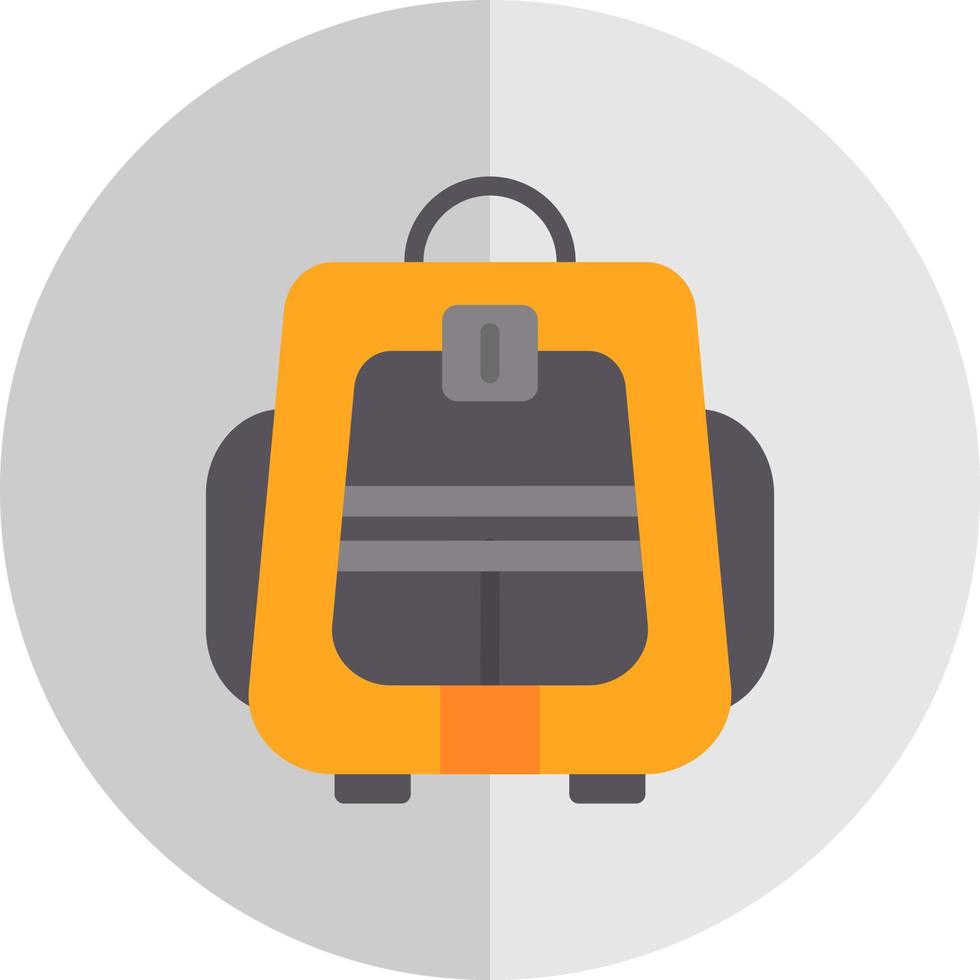 Backpacker Vector Icon Design
