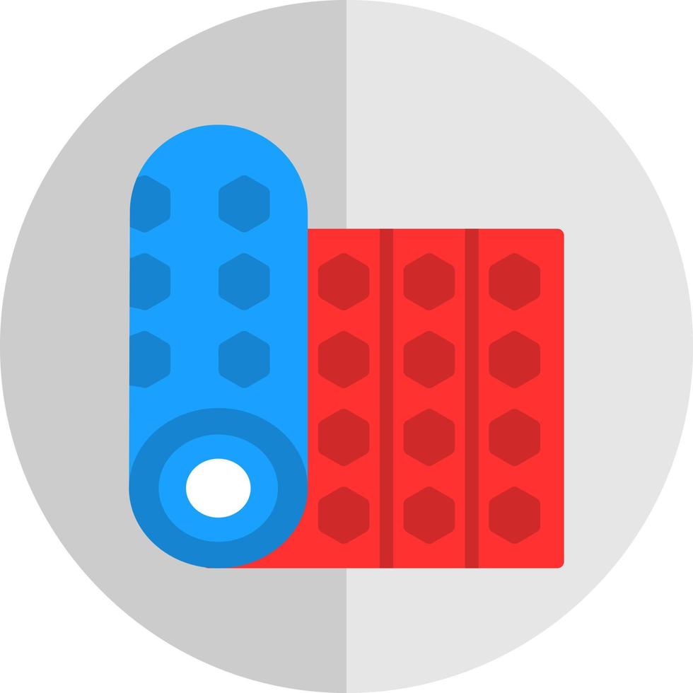 Sleeping Mat Vector Icon Design