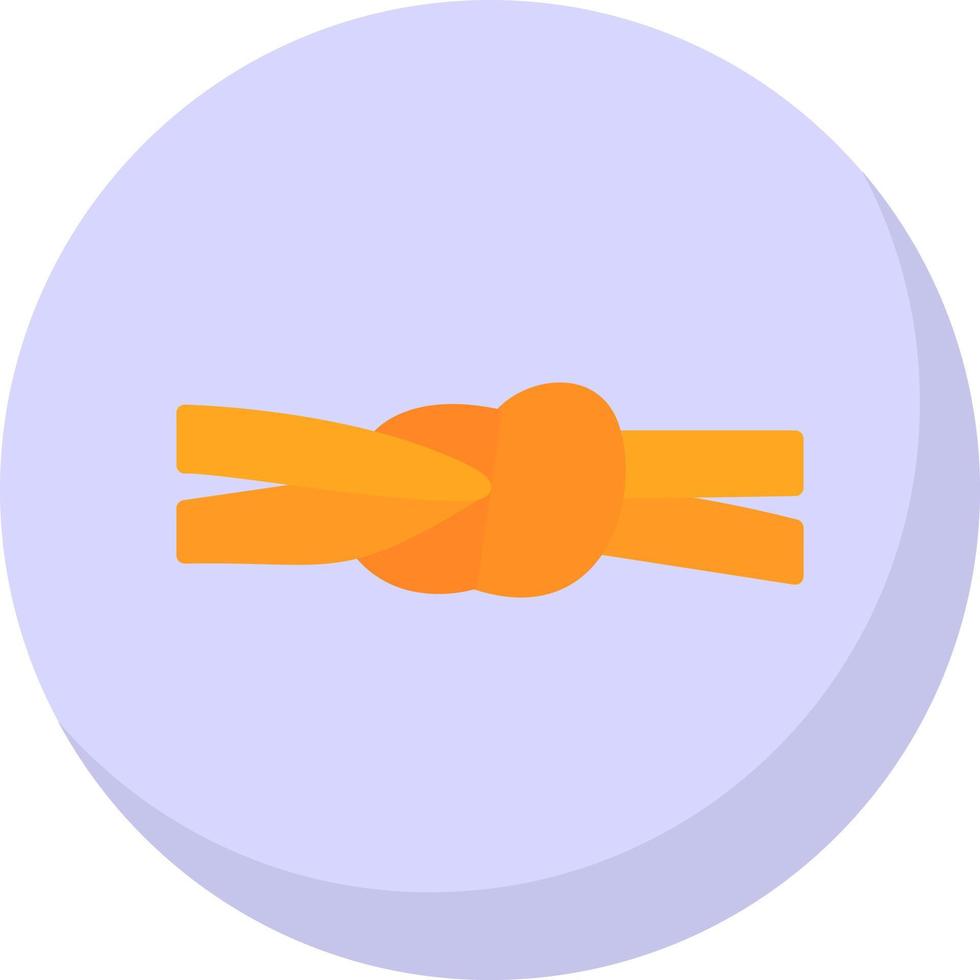 Reef Knot Vector Icon Design