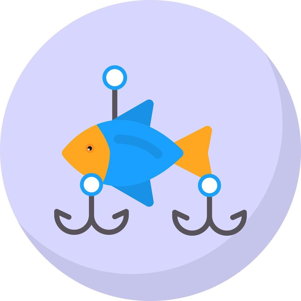 Fishing Baits Vector Icon Design