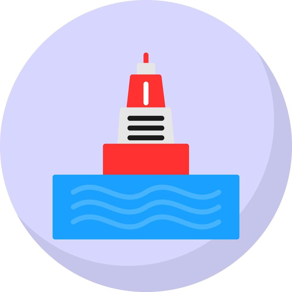 Buoy Vector Icon Design