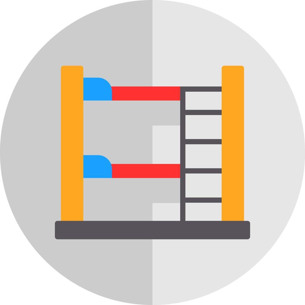 Bunk Bed Vector Icon Design