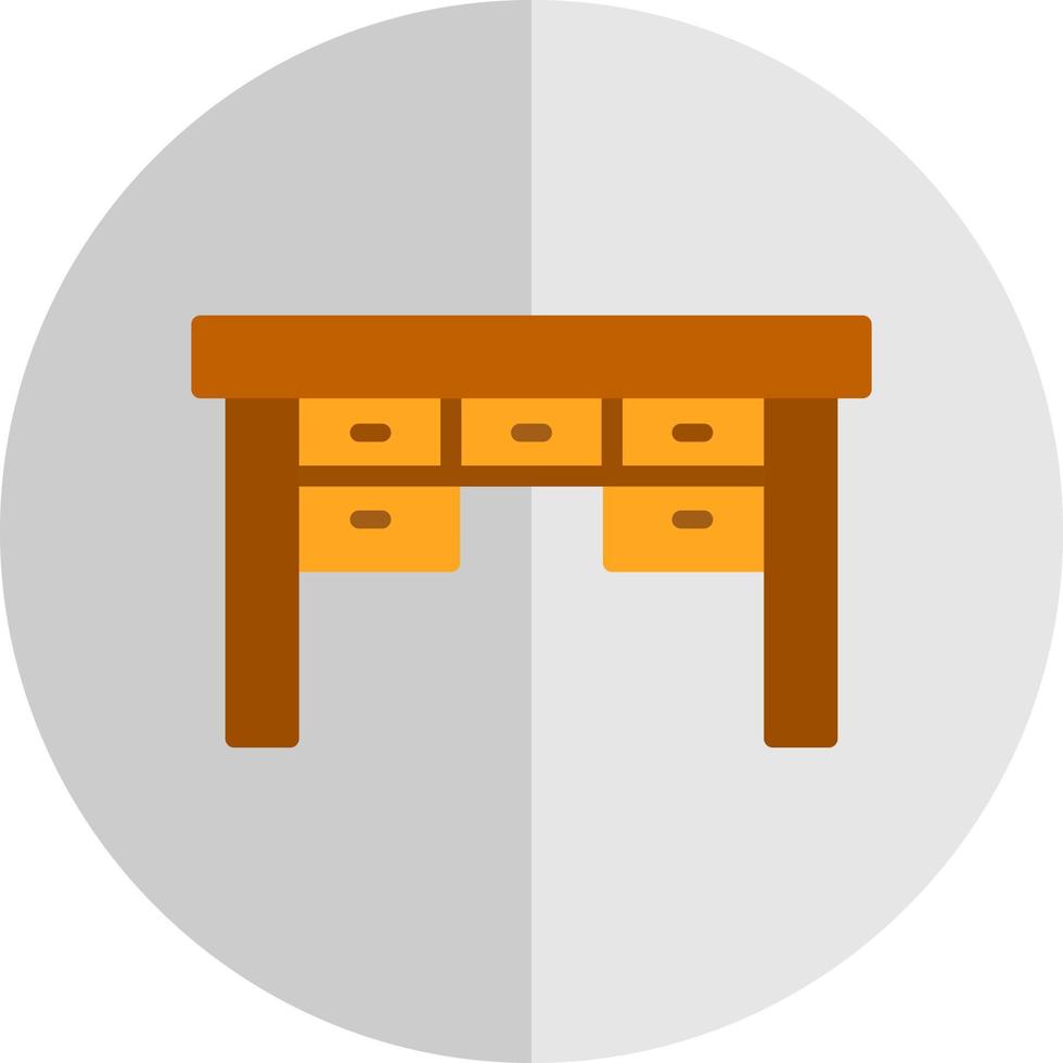 Desk Vector Icon Design